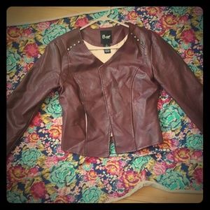 Women's leather jacket